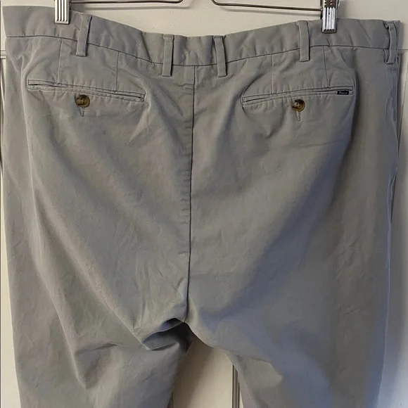 Polo by Ralph Lauren stretch classic fit grey casual golf work pants men’s 40X32 - Picture 6 of 14